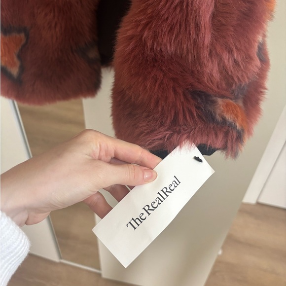 Free People Wrap Me Up Faux Fur Coat - Picture 3 of 8